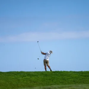 Familia de golfistas, la comunidad de Meaztegi