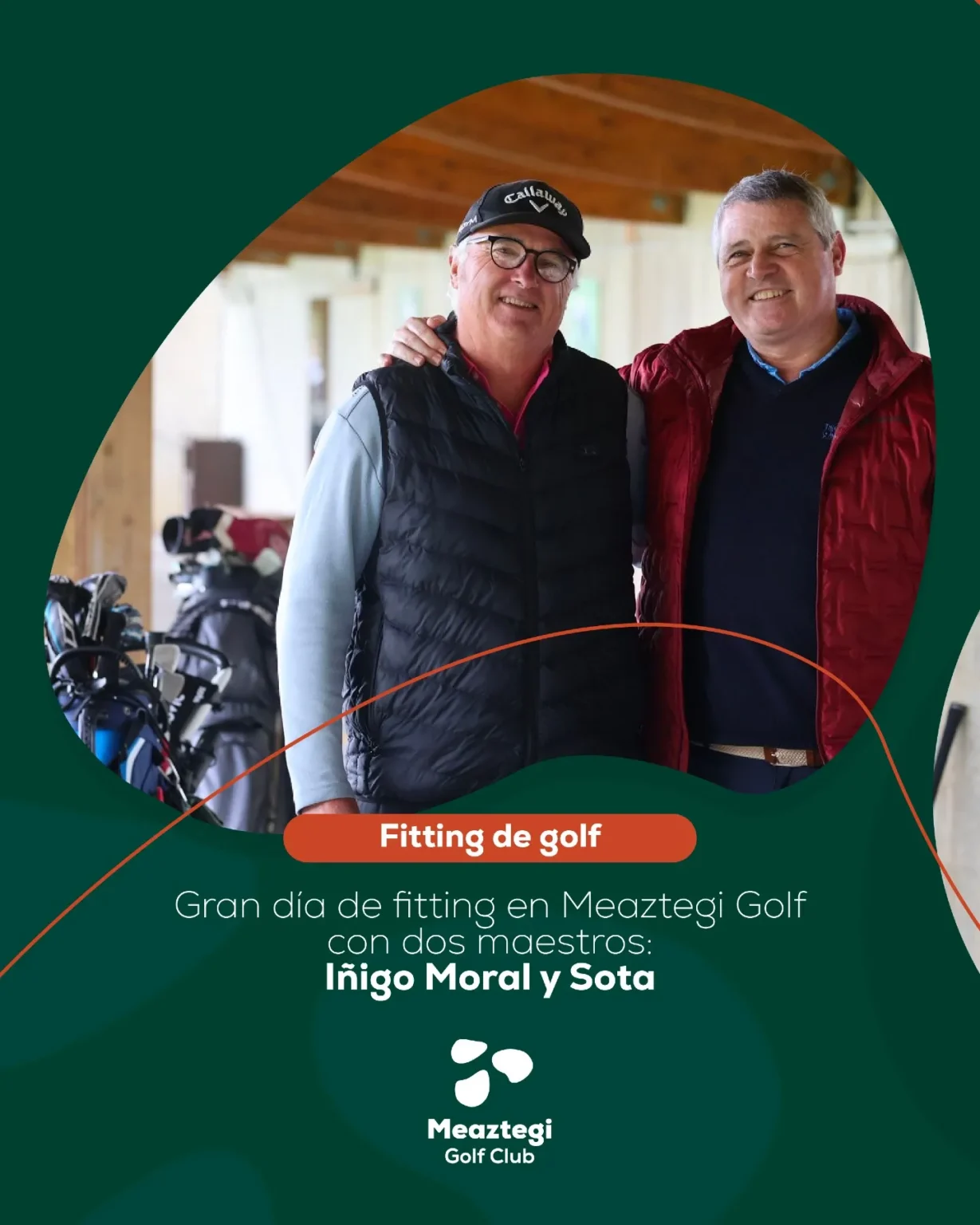 Jornada de fitting de palos en Meaztegi Golf, Bizkaia