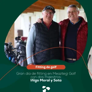 Jornada de fitting de palos en Meaztegi Golf, Bizkaia