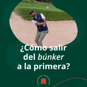 Cómo salir del búnker a la primera en un campo de golf de Bizkaia