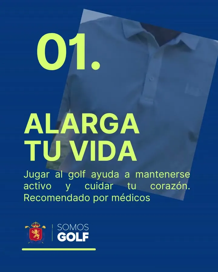 El golf ayuda a mantenerse activo y cuidar el corazón, un beneficio de salud recomendado por médicos
