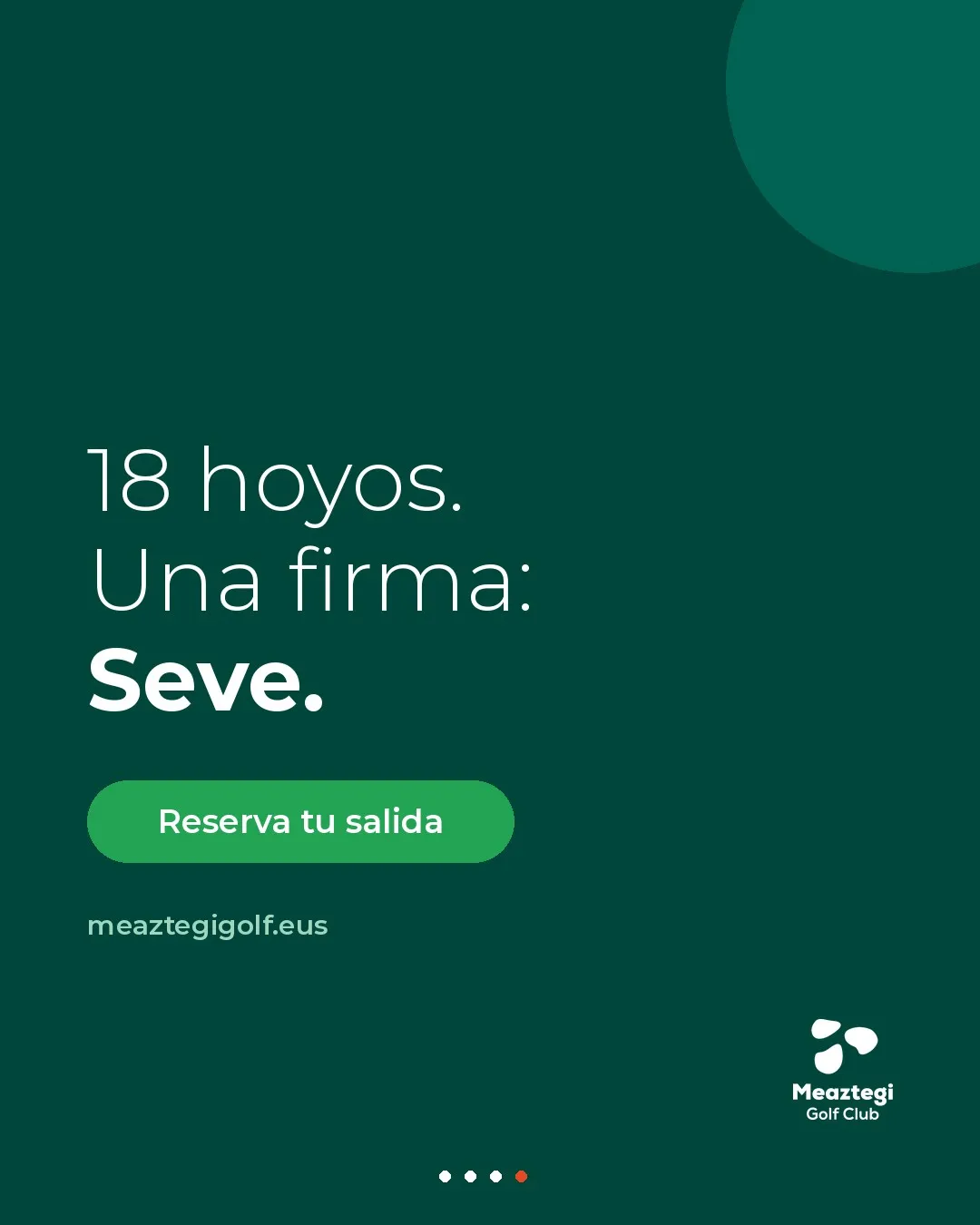 18 hoyos y una firma, Seve: la serie que arranca en el primer tee de Meaztegi